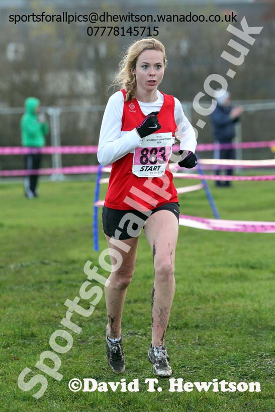Senior womens North Eastern Cross Country Chanpionships. Photo: David T. Hewitson/Sports for All Pics